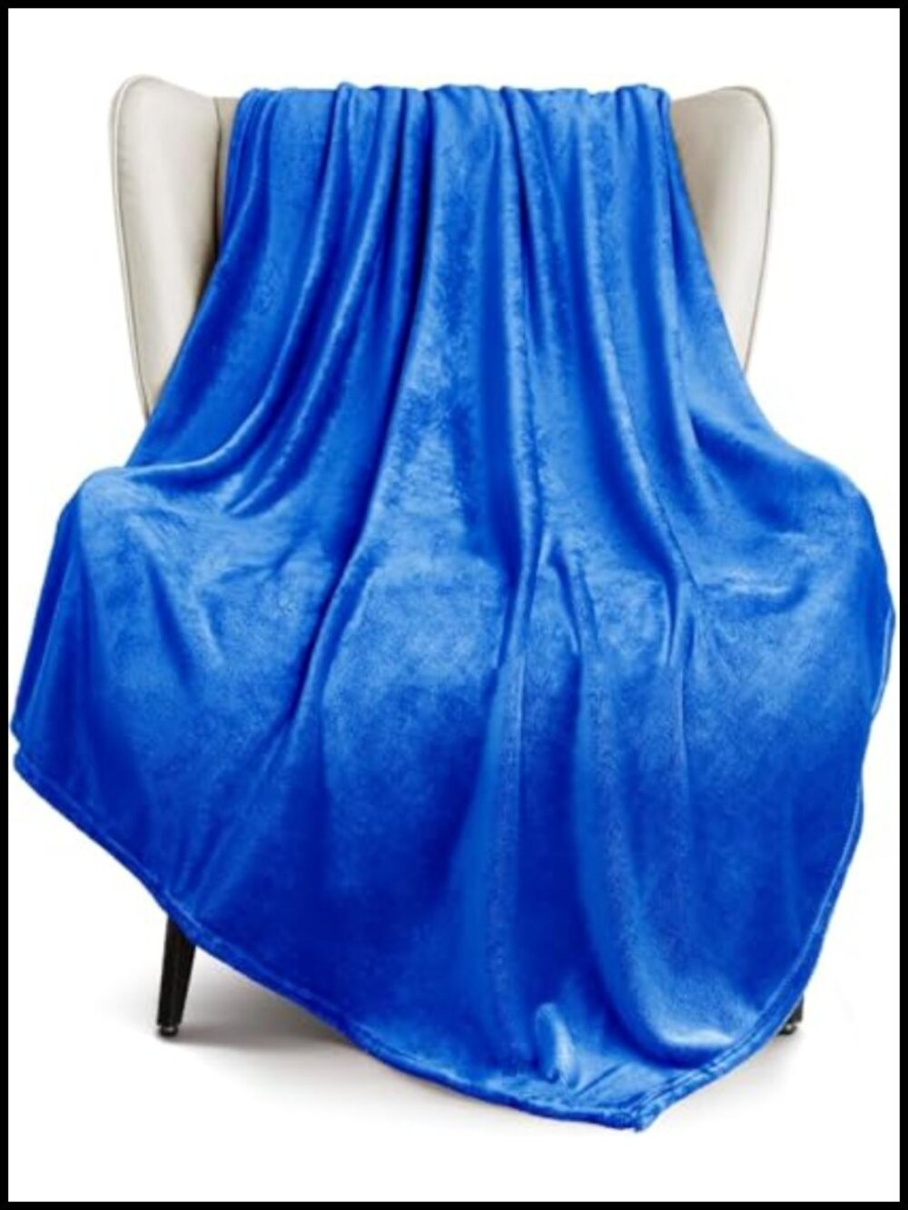 Soft Fleece Throw Blanket Large Flannel Cozy for Couch Bed Camping